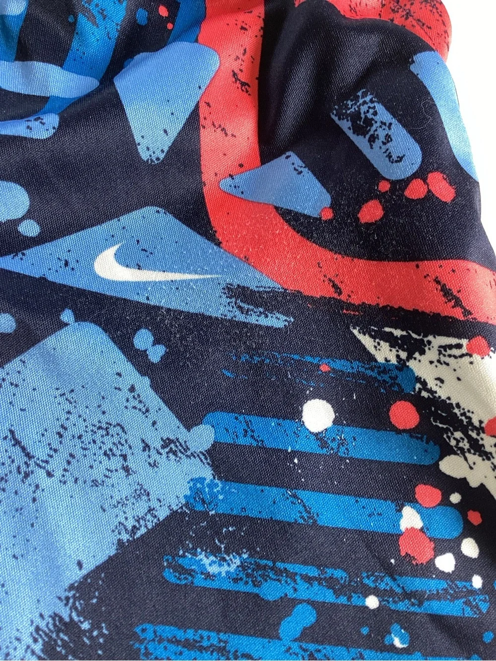 Nike Abstract Print Athletic Shorts
